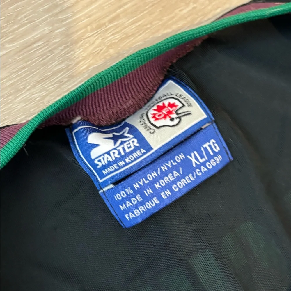 Vintage 1995 CFL Grey Cup Starter Jersey - Picture 2 of 7